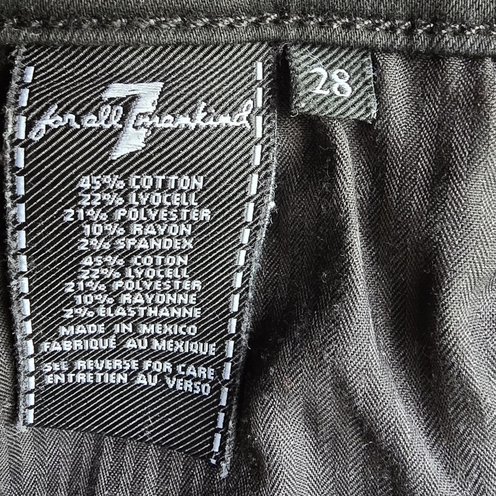 7 for all mankind high Waist Ankle Gwenevere Jeans. Size 28 - Picture 4 of 8